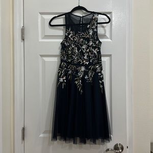 Alexia Admor blue sequin dress sz 00